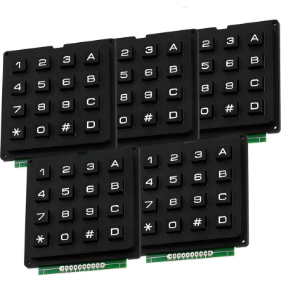 Afbeelding van AZDelivery 5 x 4x4 Matrix Toetsenbord Tastatur compatibel met Arduino Inclusief E Book!