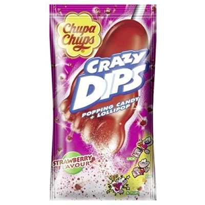 Image de Crazy Dips Fraise 24 pièces