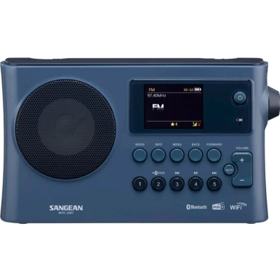 Afbeelding van Sangean WFR 28BT Dark Blue DAB+/FM oplaadbare internetradio donkerblauw met bluetooth en app