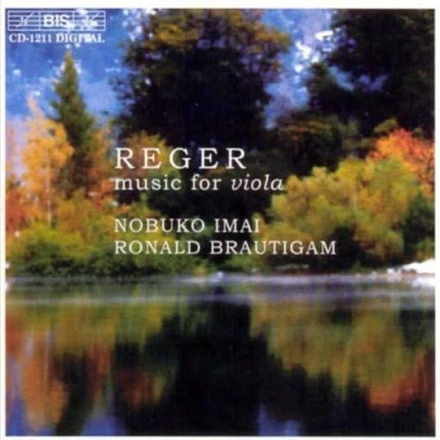 Afbeelding van Nobuko Imai &amp; Ronald Brautigam Reger: Music For Viola (CD)