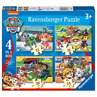 Afbeelding van Ravensburger PAW Patrol Puzzel 4in1