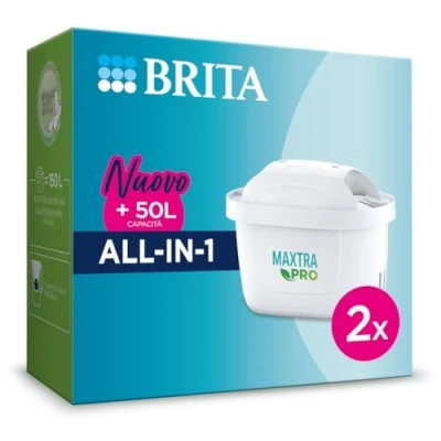 Afbeelding van Brita Maxtra Pro 2 filters ALL IN 1 4006387122287 Filter Wit