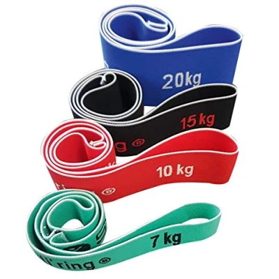Afbeelding van Sveltus Elasti&#039;ring Set van 4 stuks elastische banden voor volwassenen, meerkleurig