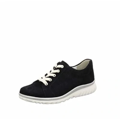 Afbeelding van Semler L5135 Dames veterschoenen Kleur: Blauw Maat: 39