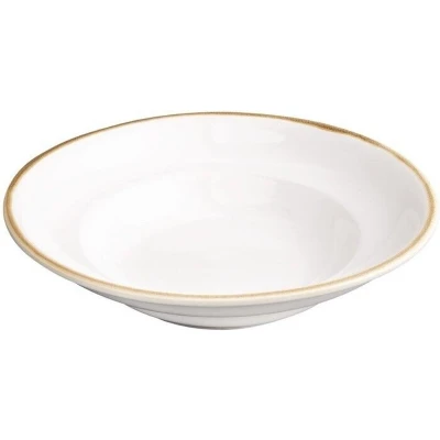 Afbeelding van Olympia Kiln Pastakommen Krijtwit 25cm (4 Stuks) FB979 Restaurant Hotel Professioneel