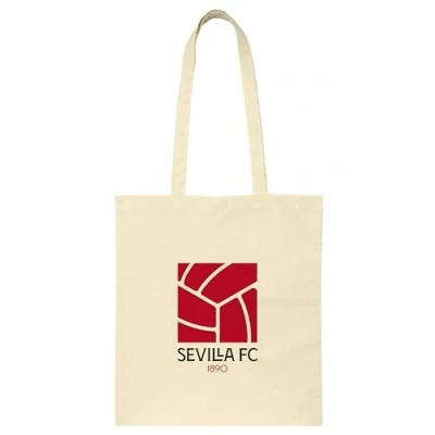 Afbeelding van Handtas Sevilla Fútbol Club Beige Katoen