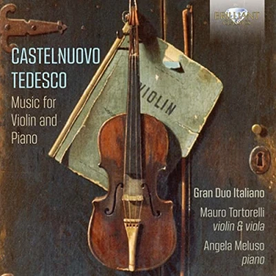 Afbeelding van Mauro Tortorelli Castelnuovo Tedesco: Music For Violin And Piano (CD)