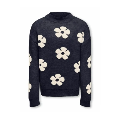Afbeelding van ONLY Girls Kognaja Trui voor kinderen, Maat: 134/140, Night sky