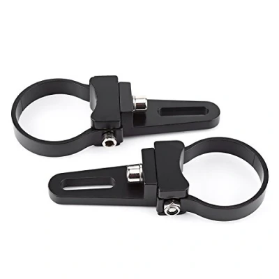 Afbeelding van Montagebeugel, aluminium buis van 2,5 tot 7,6 cm, bevestigingsbeugel voor stierstang/rol, led auto, vrachtwagen, offroad (5,1 cm)