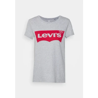 Afbeelding van Levi&#039;s THE Perfect TEE Tshirt print, Dames, Maat: XXS, Heather grey