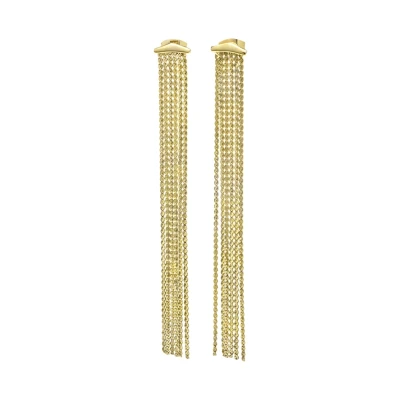 Afbeelding van Breil ROLL UP Oorbellen goldcoloured, Dames, Maat: One Size, Gold coloured