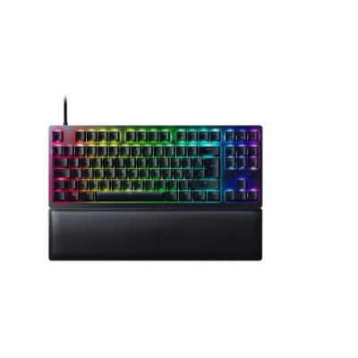Afbeelding van Razer Huntsman V2 Tenkeyless Analog FR Azerty Gaming Toetsenbord Purple Switch Zwart