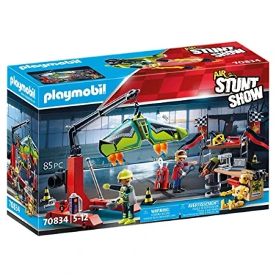 Image de Playmobil 70834 Air Stuntshow Atelier de réparation