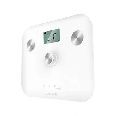 Afbeelding van Digitale Personenweegschaal Cecotec ECOPOWER 10100 FULL HEALTHY LCD 180 kg Wit Glas