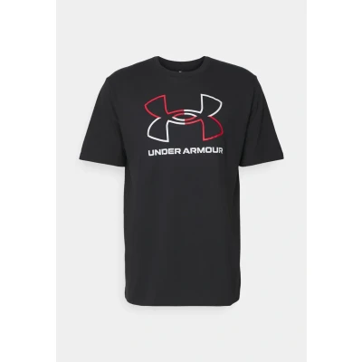 Afbeelding van Under Armour Foundation Update Tshirt print, Heren, Maat: XS, Black/red/white