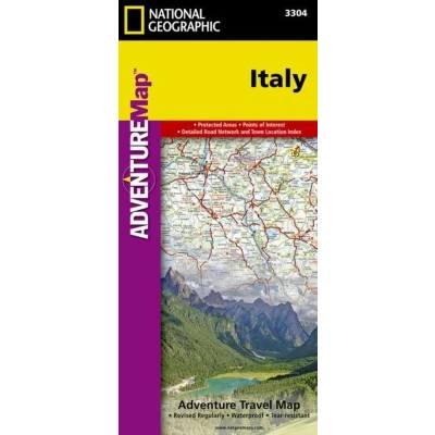 Afbeelding van Italy Adventure Travel Map