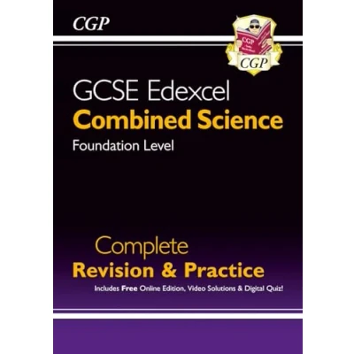 Afbeelding van GCSE Combined Science Edexcel Foundation Complete Revision &amp; Practice w/ Online Ed, Videos Quizzes
