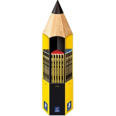 Afbeelding van Potlood Staedtler Noris display 90 stuks assorti 1 stuk 1170
