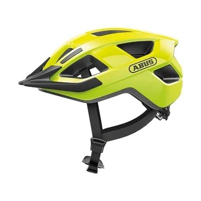 Afbeelding van Fietshelm Abus Aduro 3.0 maat L Fluogeel