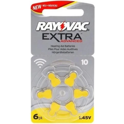 Afbeelding van Rayovac Extra Advanced 10 MF Gehoorapparaat batterijen