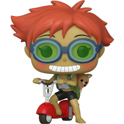 Afbeelding van Funko Pop! Animation: Cowboy Bebop Edward on Scooter with Ein