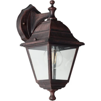 Afbeelding van Brilliant Nissie 90992A55 Buitenlamp (wand) E27 Roest bruin