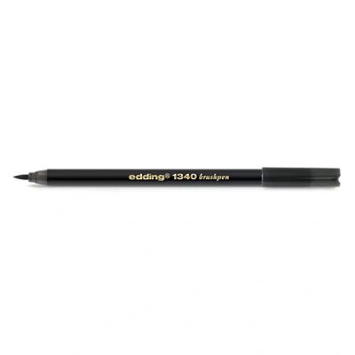 Image de Edding 1340 feutre pinceau noir