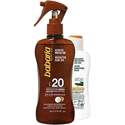 Afbeelding van Sun Protection Set Babaria Spf 30 2 Pieces