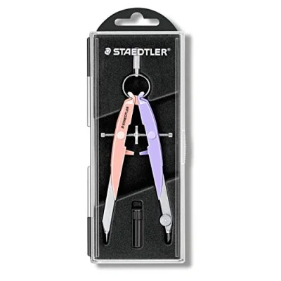 Afbeelding van Staedtler passer Mars Comfort 556, pastel roze lavendel
