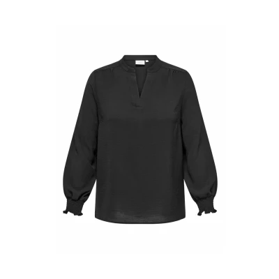 Afbeelding van ONLY CARMAKOMA CARMETTA LIFE V NECK Top WVN NOOS Dames Maat 54
