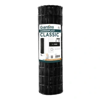 Afbeelding van Gaas gardenplast classic zwart 0.81m x 10m