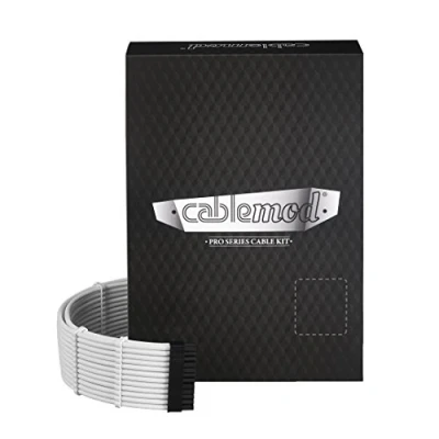 Afbeelding van CableMod PRO ModMesh RT Series ASUS ROG / Seasonic Cable Kits wit