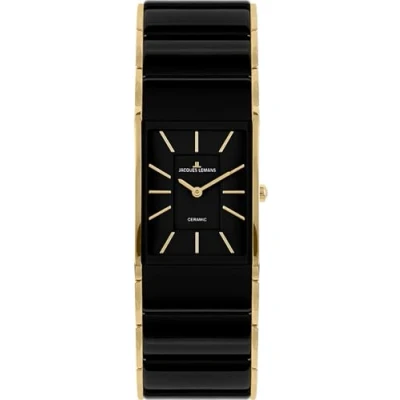 Afbeelding van Jacques Lemans Dublin Horloge, Dames, Maat: One Size, Schwarz