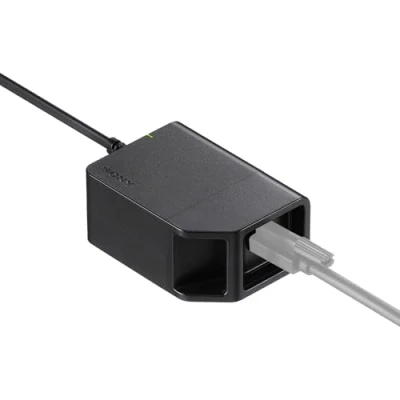 Image de Adaptateur coupleur d&#039;alimentation USB C Sony DC C1 pour boîtiers compatible batterie W et Z Noir