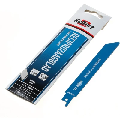 Afbeelding van Kelfort Reciprozaagblad kort KS922BF metaal blister van 5 zaagjes