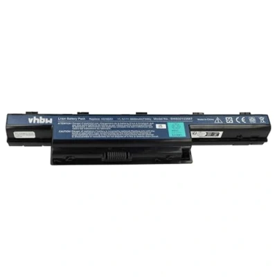 Afbeelding van vhbw 6600 mAh Li ion batterij compatibel met Acer Aspire V3 772, 772G enz. Vervangt 31CR19/652, AS10D31, AS10D3E, AS10D41, AS10D61, AS10D71