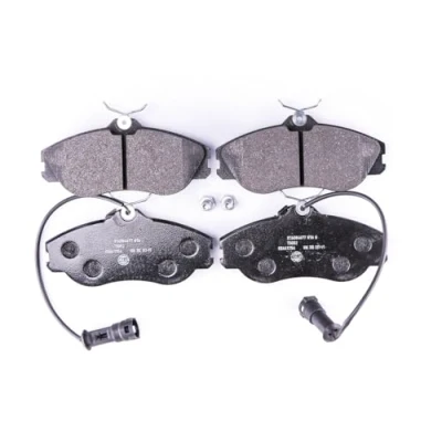 Afbeelding van HELLA 8DB 355 017 911 Remblokkenset Met slijtage waarschuwingscontact remzadelschroef AUDI: 80 B4 Saloon, Avant, Cabriolet