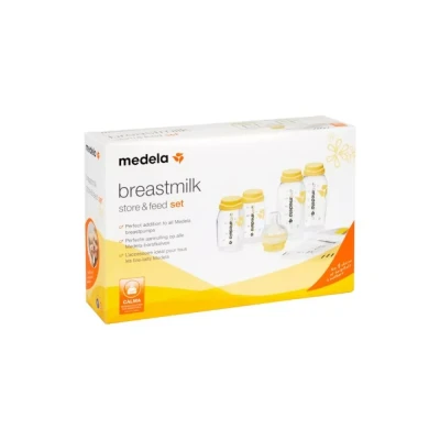 Afbeelding van Medela Moedermelk Store &amp; Feed Set 1ST