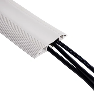 Afbeelding van Kabelgoot vloer Dataflex 300 x 8.3 1.5 cm (6 kabels, Wit)