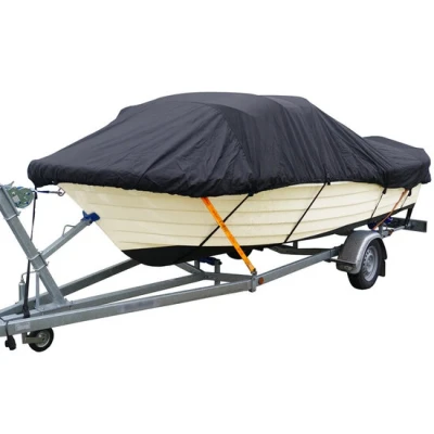 Afbeelding van Boothoes afdekzeil Zwart Maat B: 425 485x 228 cm (l x b)