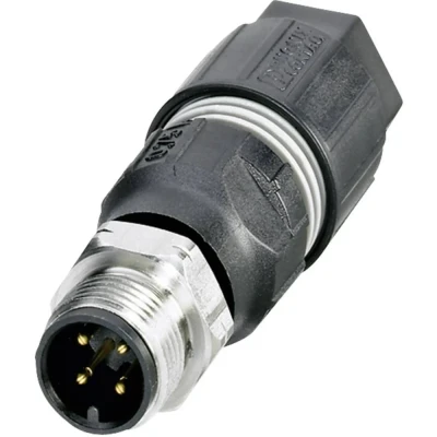 Afbeelding van Phoenix Contact 1440782 Sensor/actuator connector, niet geassembleerd M12 Aantal polen: 4 Bus, recht 1 stuk(s)