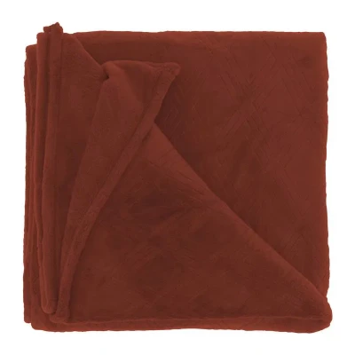 Afbeelding van Unique Living Plaid Auke 150x200cm redwood