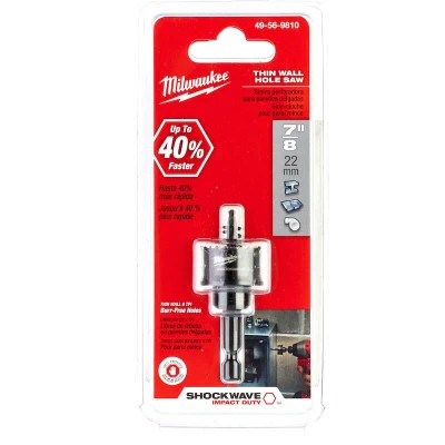 Afbeelding van Milwaukee Shockwave Gatzaag 22mm