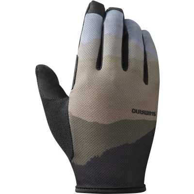 Afbeelding van SHIMANO Gants de trail unisexes Marron Taille unique
