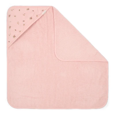 Afbeelding van Little Dutch Badcape Blossom Geborduurd 75x75