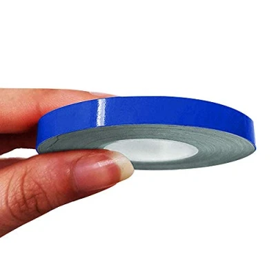 Afbeelding van 4R Quattroerre.it 10484 Trim Stripes plakstrips voor auto&#039;s, blauw, 7 mm x 10 m