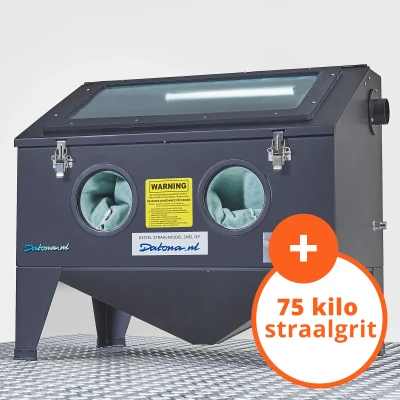Afbeelding van Straalcabine 175 liter + Straalmiddel