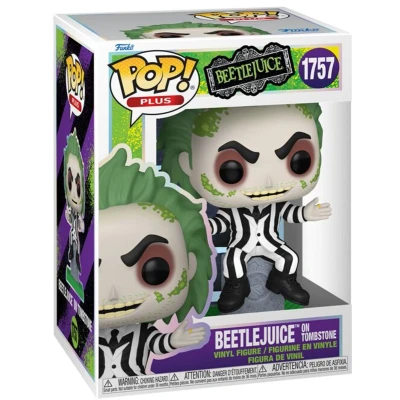 Afbeelding van Beetlejuice with Tombstone vinylfiguur 1757 Funko Pop! meerkleurig Unisex