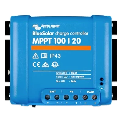 Afbeelding van Victron Energy BlueSolar MPPT 10020 Laadregelaar Zonnepaneel Kleurloos Accu Opladers