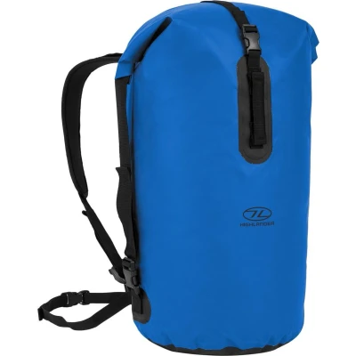 Afbeelding van Highlander waterdichte rugzak Drybag Troon 45 liter duffle bag Blauw